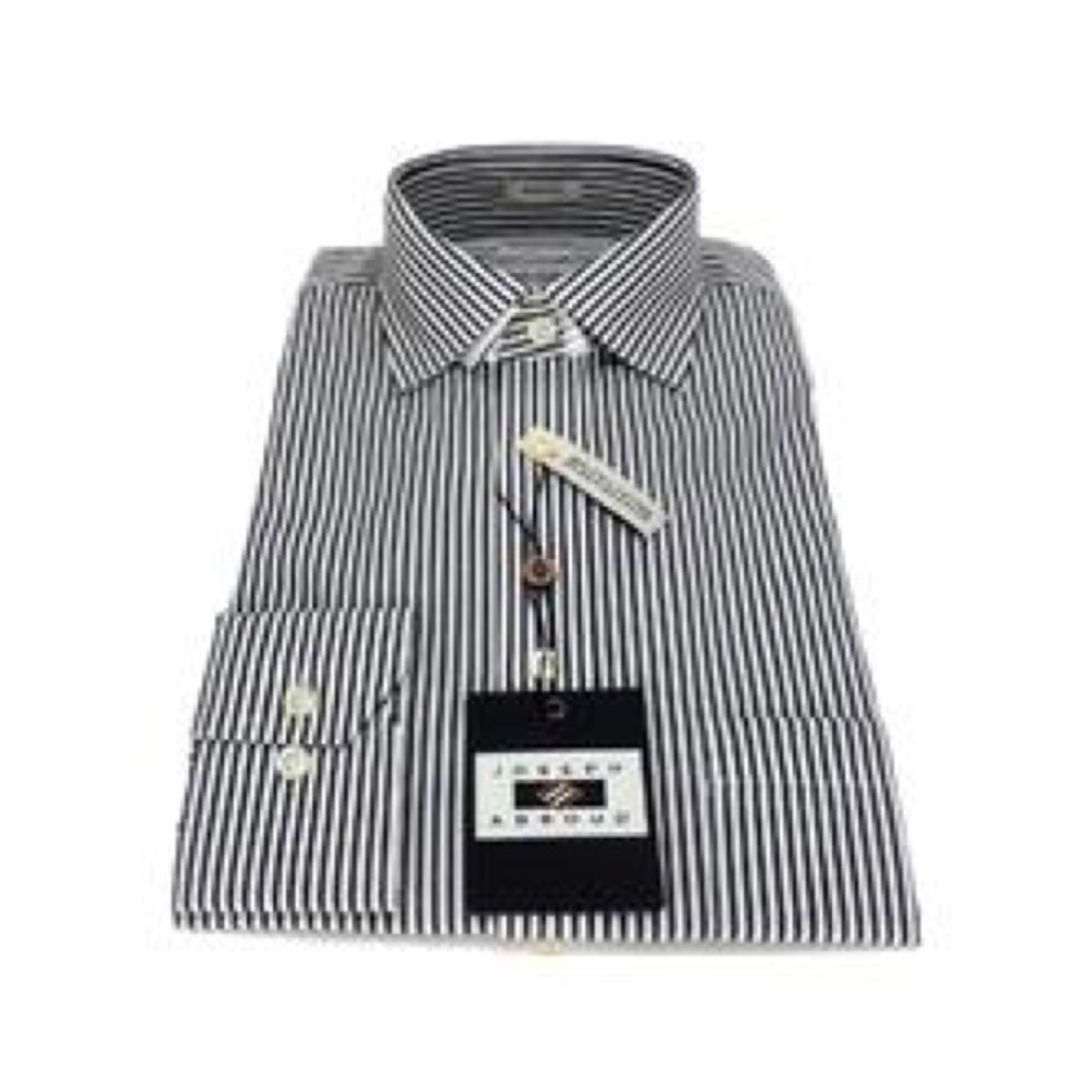 Joseph Abboud Dress Shirt Non-Iron Striped